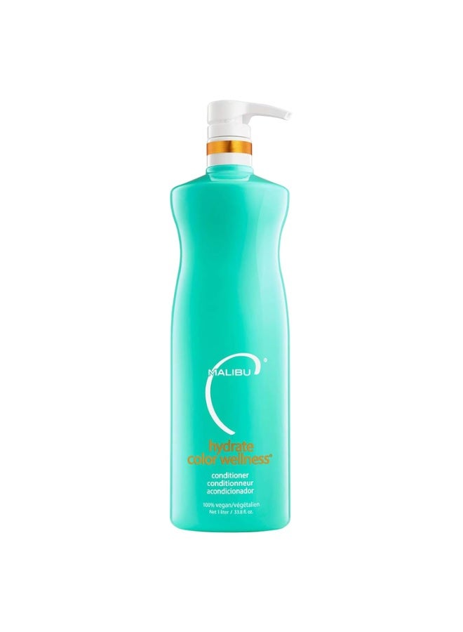 Malibu C NP Hydrate Color Wellness Conditioner Net 1 liter / 33.8 fl. oz. - Image 1